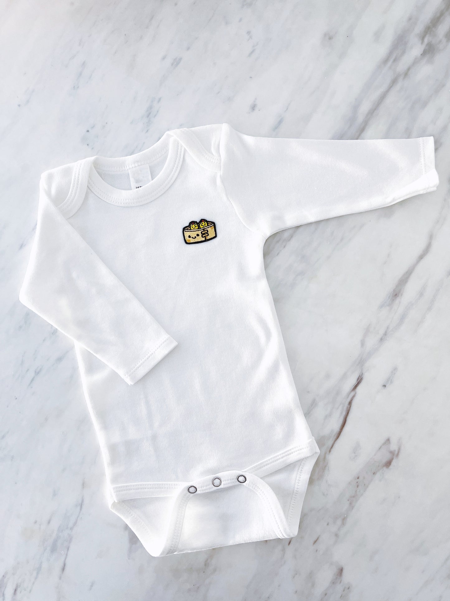 Dim-Sum Long Sleeve Onesie