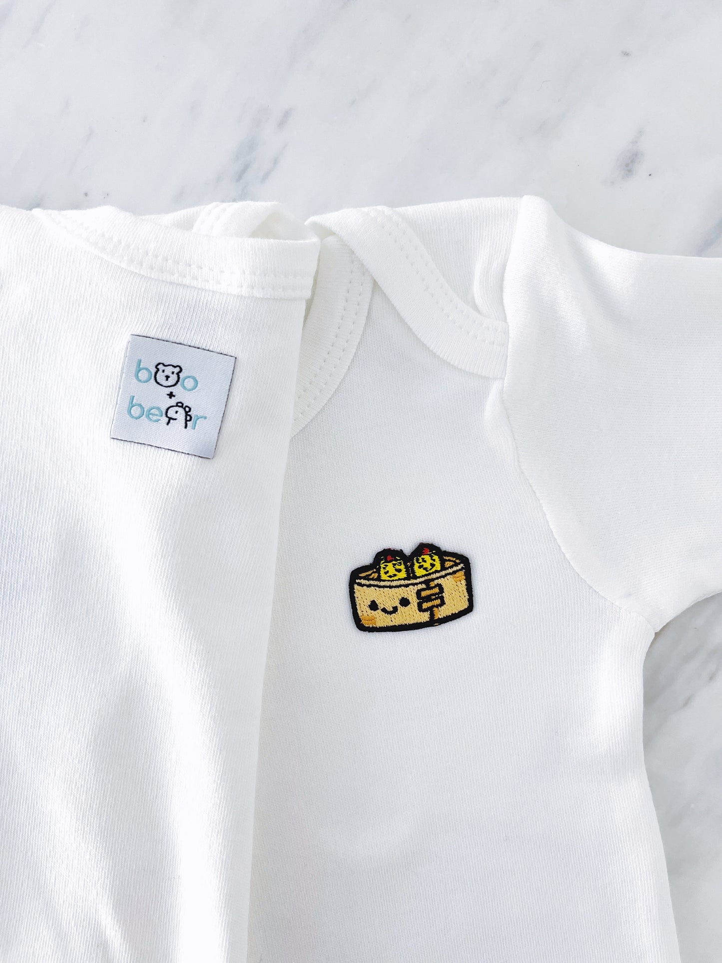 Dim-Sum Long Sleeve Onesie
