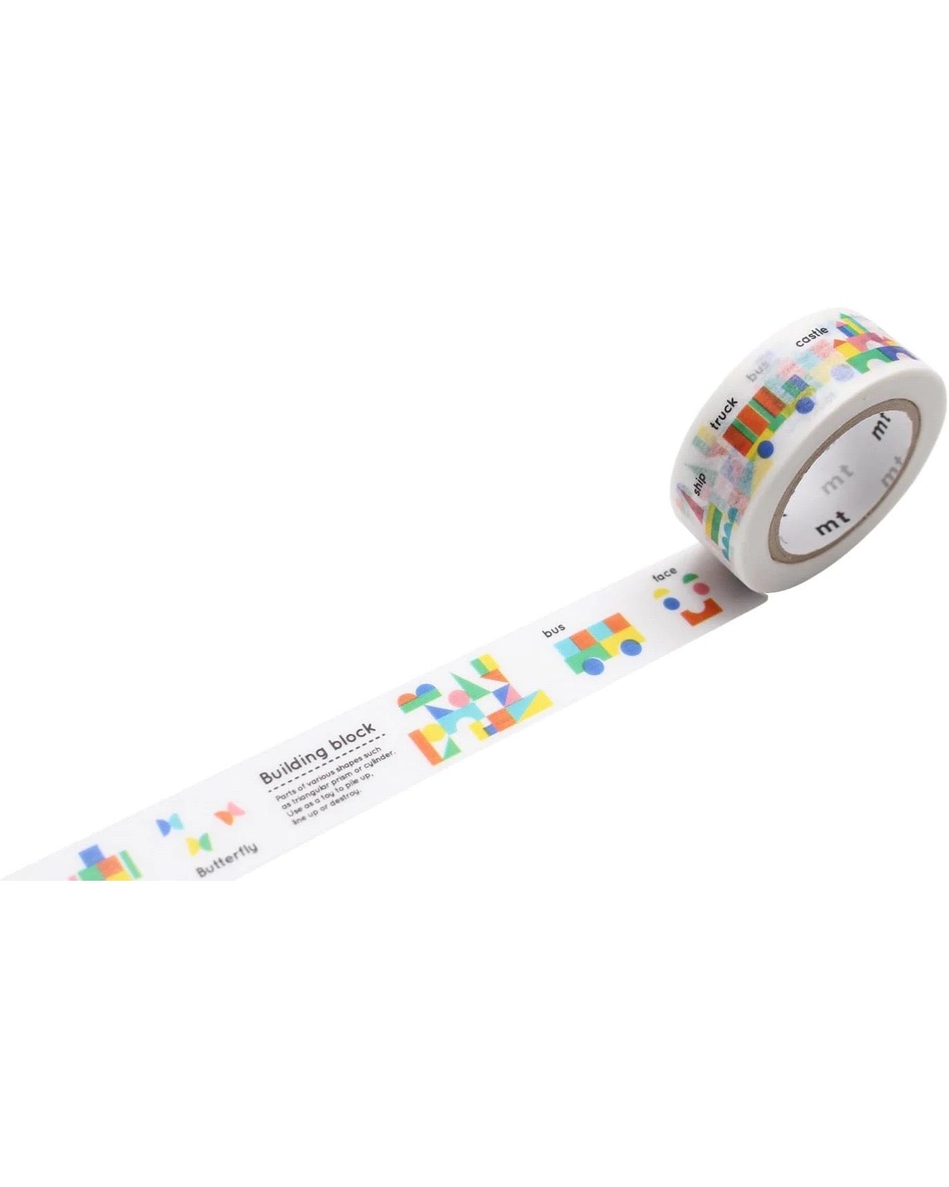 MT Washi Tape for Kids- Building Blocks