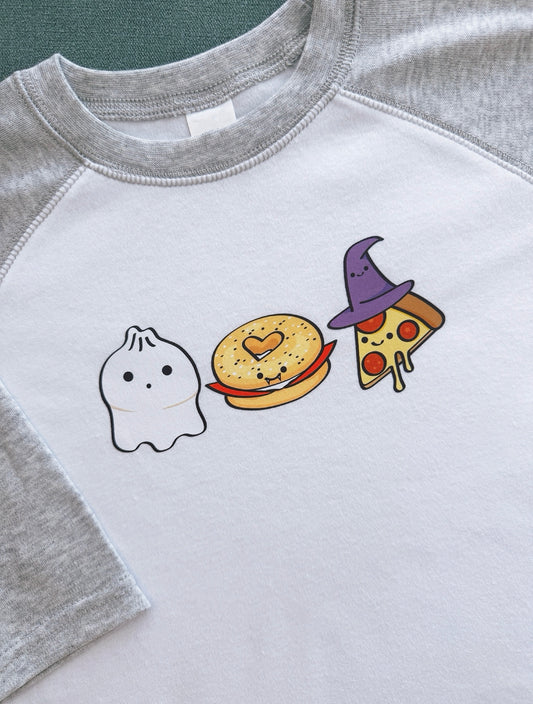 Spooky Snack Squad Raglan Tee – Halloween Special Edition