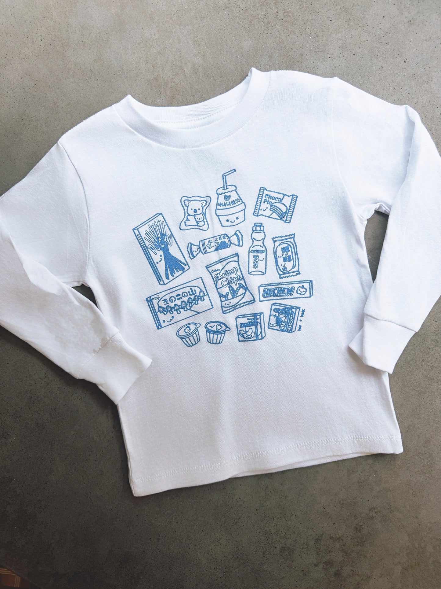 Asian Snack Squad Long Sleeve Tee