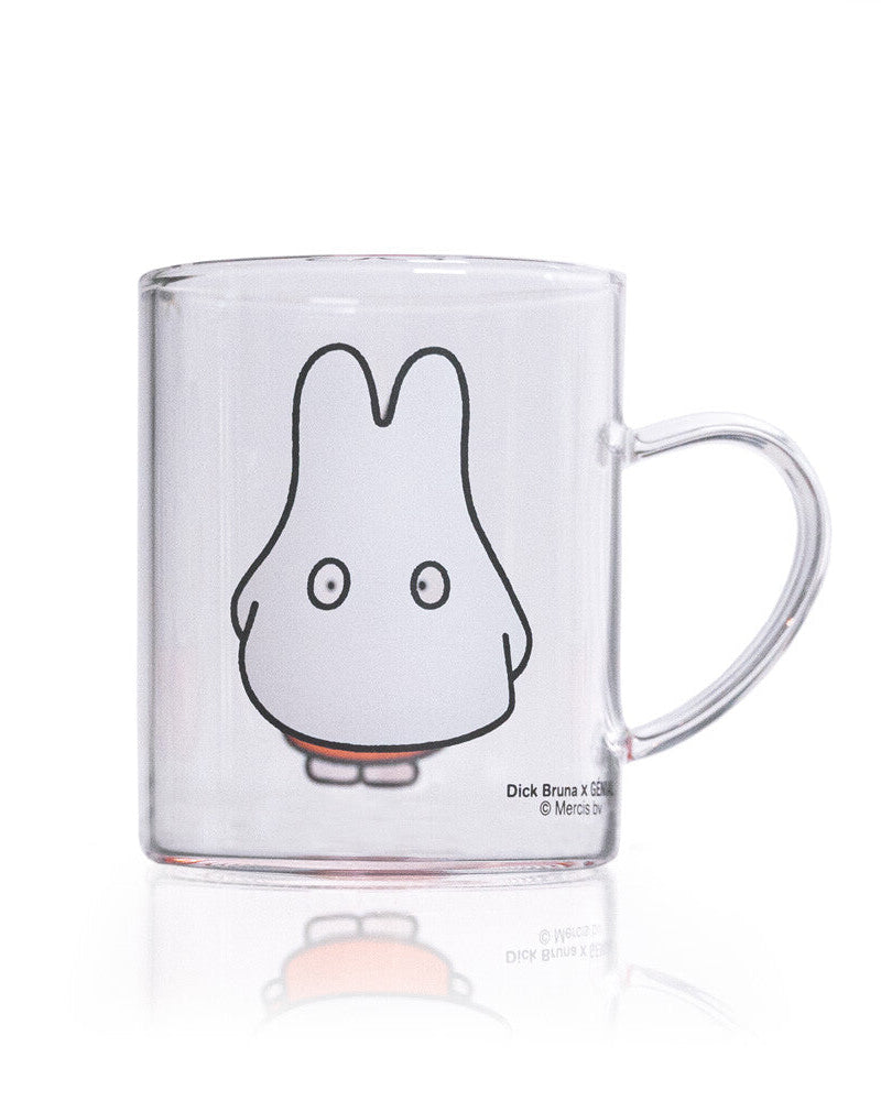 Miffy Glass Mug- Ghost Miffy