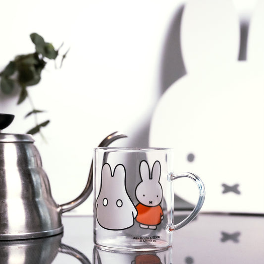 Miffy Glass Mug- Ghost Miffy