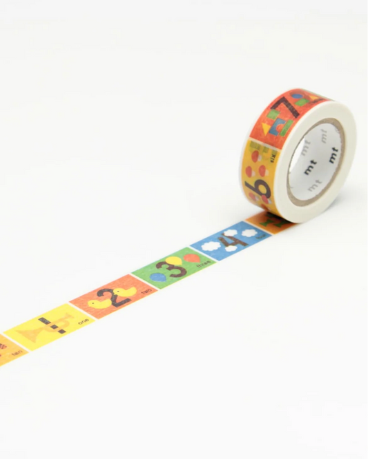 MT Washi Tape for Kids- Number